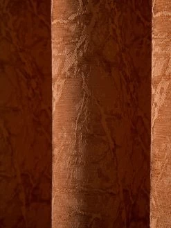 Ösenschal, Cognac -Teppichwelt Verkauf Eleonore Gardine Oesenschal Braun Cognac 140x245 lup2