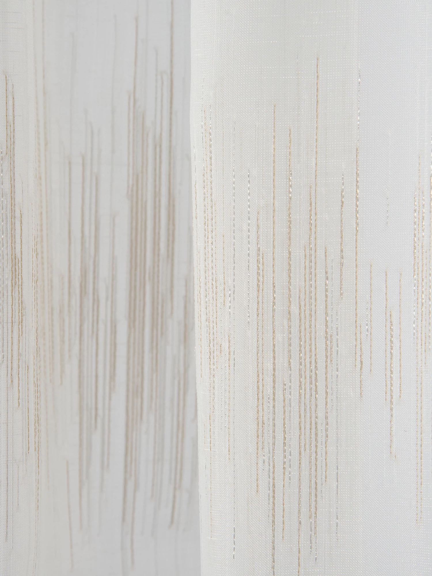 Vorhang Mit Gardinenband, Beige 6 Vorhang Mit Gardinenband, Beige – Bild 4