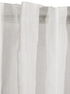 Vorhang Mit Gardinenband, Natur -Teppichwelt Verkauf Emely Gardine verdeckteSchlaufe beige Natur 140x245 lup1