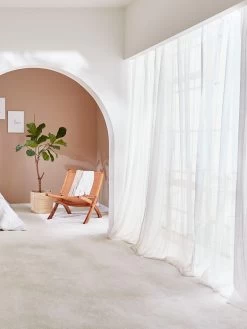 Vorhang Mit Gardinenband, Natur