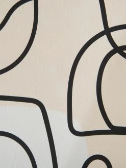 Leinwandbild, Schwarz/Weiss -Teppichwelt Verkauf Endless Druckgerahmt Weiss SchwarzWeiss 50x70 lup