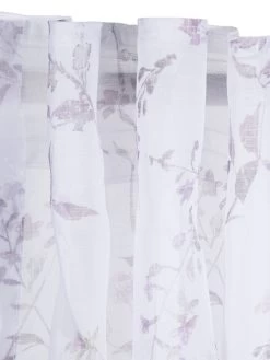 Vorhang Mit Gardinenband, Rose 10 Vorhang Mit Gardinenband, Rose -Teppichwelt Verkauf Evi Gardine VerdeckteSchlaufe Rosa Rose 140x245 lup1