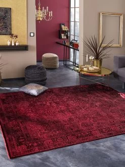 Vintage-Teppich, Crimson