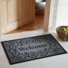 Fußmatte, Welcome Grey -Teppichwelt Verkauf Fashion FuC39Fmatte Grau WelcomeGrey 50x80 mil