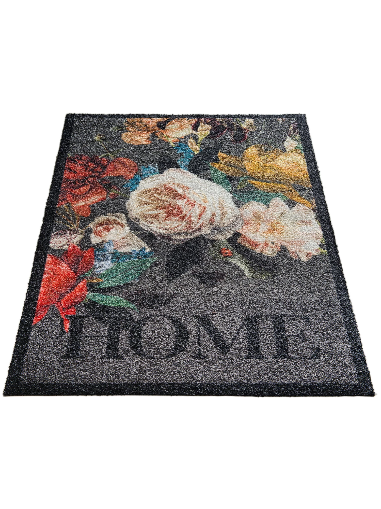 Fußmatte, Dutch Flower Anthrazit 4 Fußmatte, Dutch Flower Anthrazit – Bild 2