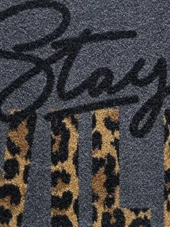 Fußmatte, Stay Wild -Teppichwelt Verkauf Fashion Fussmatte grau StayWild 50x80 lup
