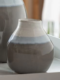 Vase, Graubeige 5 Vase, Graubeige -Teppichwelt Verkauf Ferreira Vase Grau Graubeige lup