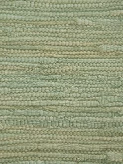 Baumwoll-Teppich, Green -Teppichwelt Verkauf Froesunda BaumwollTeppich Hellgruen Green 170x240 lup