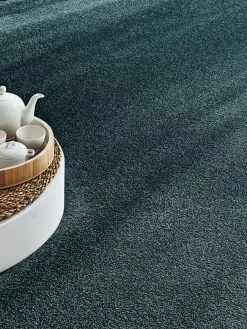 Velours-Teppichboden, Blautanne 692