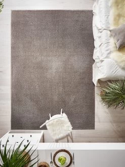 Uni-Teppich, Taupe