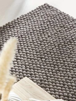 Woll-Teppich, Charcoal