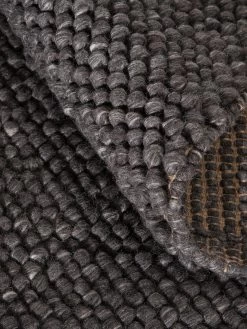 Woll-Teppich, Charcoal 10 Woll-Teppich, Charcoal -Teppichwelt Verkauf Helsingborg Wollteppich dunkelgrau charcoal wel