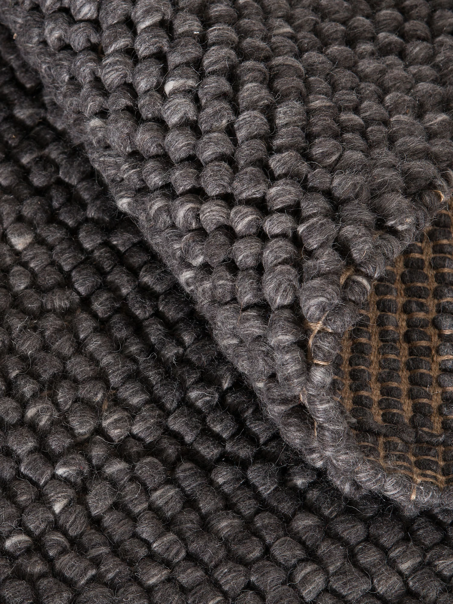 Woll-Teppich, Charcoal 6 Woll-Teppich, Charcoal – Bild 4