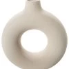 Vase, Mattweiss -Teppichwelt Verkauf Hulao Vase Creme Mattweiss 22x23x232C8 per1