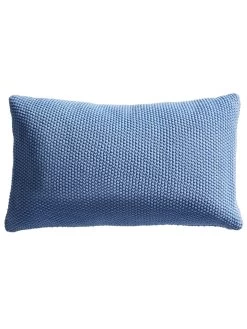 Strickkissen, Aquamarine