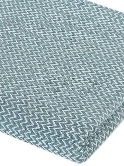 Decke, Türkis -Teppichwelt Verkauf Jenson Decke gruen tuerkis 150x200 lup1