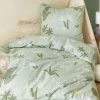 Kinderbettwäsche, Jungle Green -Teppichwelt Verkauf JungleFever Bettwaesche Gruen JungleGreen 135x200 mil