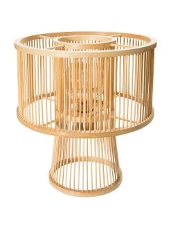 Tischleuchte, Bambus 9 Tischleuchte, Bambus -Teppichwelt Verkauf Kadoma Tischleuchte Beige Bambus 30x30x30 per2