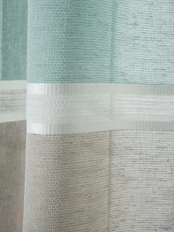 Ösenschal, Altmint 9 Ösenschal, Altmint -Teppichwelt Verkauf Kaja Gardine Oesenschal Gruen Altmint 140x245 lup2