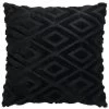 Kissen, Schwarz -Teppichwelt Verkauf Kalani Kissen Schwarz 45x45 pla