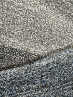 Moderner Teppich, Blau -Teppichwelt Verkauf Kaleidoskop ModernerTeppich Grau Blau 240x340 lup