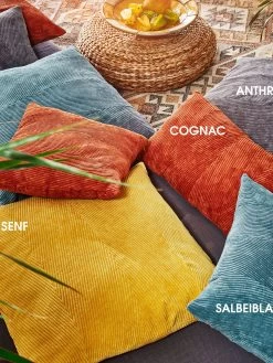 Kissen, Salbeiblau -Teppichwelt Verkauf Kalle Sofakissen div mil 1