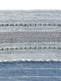 Kelim, Marine -Teppichwelt Verkauf Karakori Kelim blau marine lup