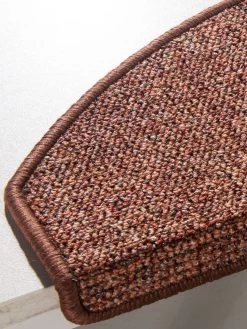 Stufenmatte, Terra 8 Stufenmatte, Terra -Teppichwelt Verkauf Keita Stufenmatte Orange Terra53 28x65 lup