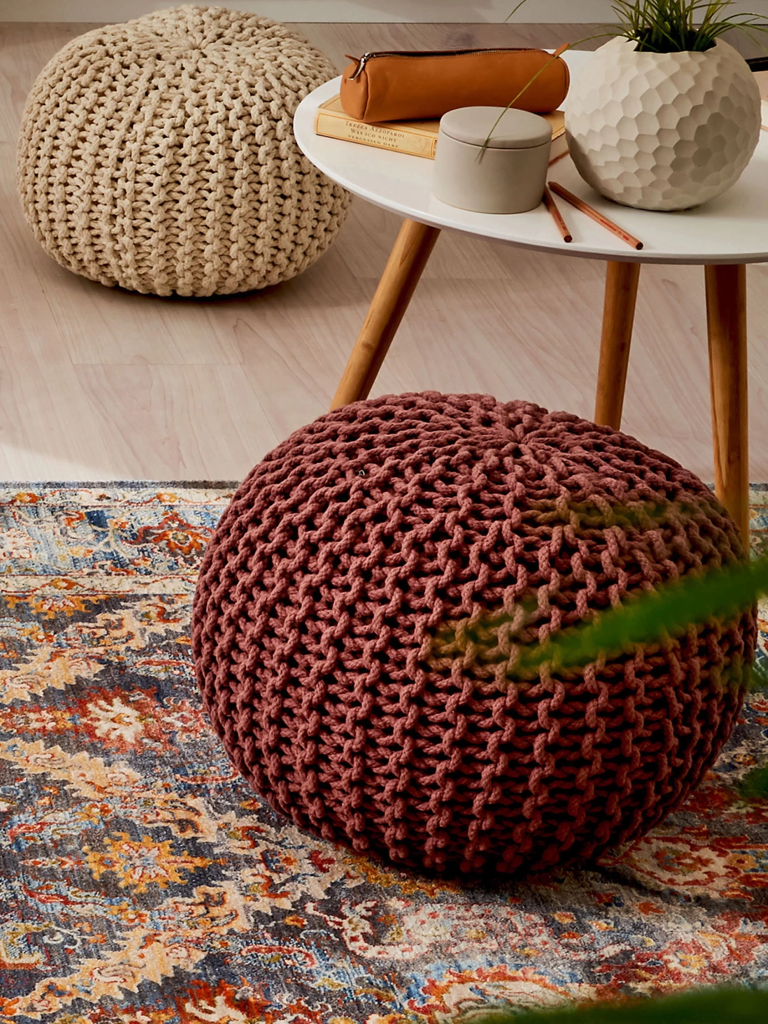 Pouf, Sweet Home Brown 3 Pouf, Sweet Home Brown