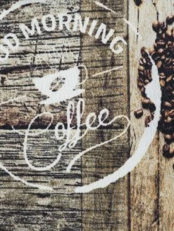 Fußmatte, Coffeebeans -Teppichwelt Verkauf Kitchen Fussmatte Braun Coffeebeans 50x150 lup