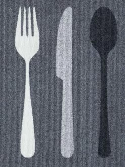 Fußmatte, Bon Appetit 9 Fußmatte, Bon Appetit -Teppichwelt Verkauf Kitchen Fussmatte Grau BonAppetit 50x150 lup