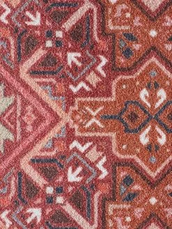 Fußmatte, Vintage Boho Kelim 9 Fußmatte, Vintage Boho Kelim -Teppichwelt Verkauf KitchenPlus Fussmatte Rot VintageBahoKelim 50x150 lup