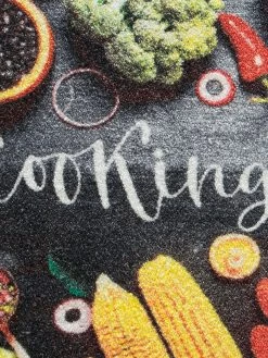 Fußmatte, Cooking Love -Teppichwelt Verkauf KitchenPlus Fussmatte mehrfarbig CookingLove 50x150 lup