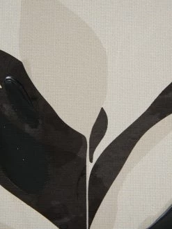 Leinwand-Druck-handbemalt, Schwarz/Weiss -Teppichwelt Verkauf Klimata Druckgerahmt SchwarzWeiss 30x40 lup