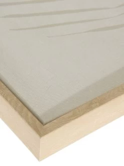 Leinwand-Druck-handbemalt, D''grau/weiss -Teppichwelt Verkauf Koluno Druckgerahmt Dunkelgrau Dgrauweiss 40x50 lup2