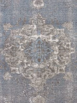 Vintage-Teppich, Blue 7 Vintage-Teppich, Blue -Teppichwelt Verkauf LaRochelle VintageTeppich Blau Blue 160x230 lup