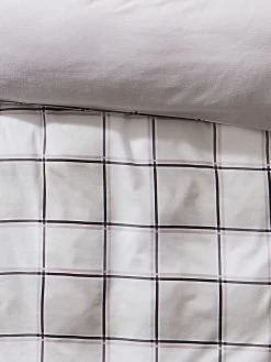 Flanell-Bettwäsche, Silber -Teppichwelt Verkauf Laholm Bettwaesche Grau Silber 135x200 lup