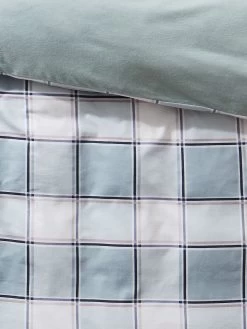 Flanell-Bettwäsche, Mint -Teppichwelt Verkauf Laholm Bettwaesche Gruen Mint 135x200 lup