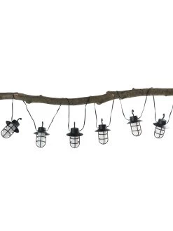 Lichterkette, Schwarz -Teppichwelt Verkauf Laternenkette Lichterkette Schwarz 200 per1