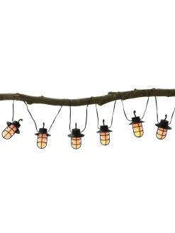 Lichterkette, Schwarz -Teppichwelt Verkauf Laternenkette Lichterkette Schwarz 200 per2