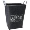 Korb, Schwarz 2 Korb, Schwarz -Teppichwelt Verkauf LaundrySmile Korb Schwarz 30x40x50 per
