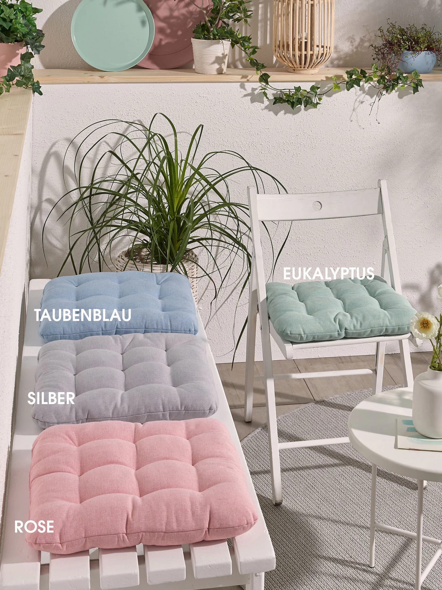 Stuhlkissen, Eukalyptus 6 Stuhlkissen, Eukalyptus – Bild 4