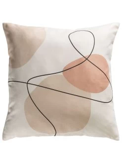 Kissen, Cream -Teppichwelt Verkauf Lenia Kissen Beige Cream 45x45 pla