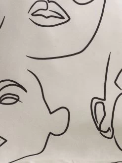 Kissen, Black/White -Teppichwelt Verkauf Lenia Kissen SchwarzWeiss BlackWhite 45x45 lup