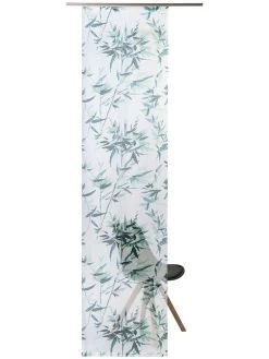 Flächenvorhang, Jade -Teppichwelt Verkauf Letizia Gardine Flaechenvorhang Gruen Jade 60x245 pla2