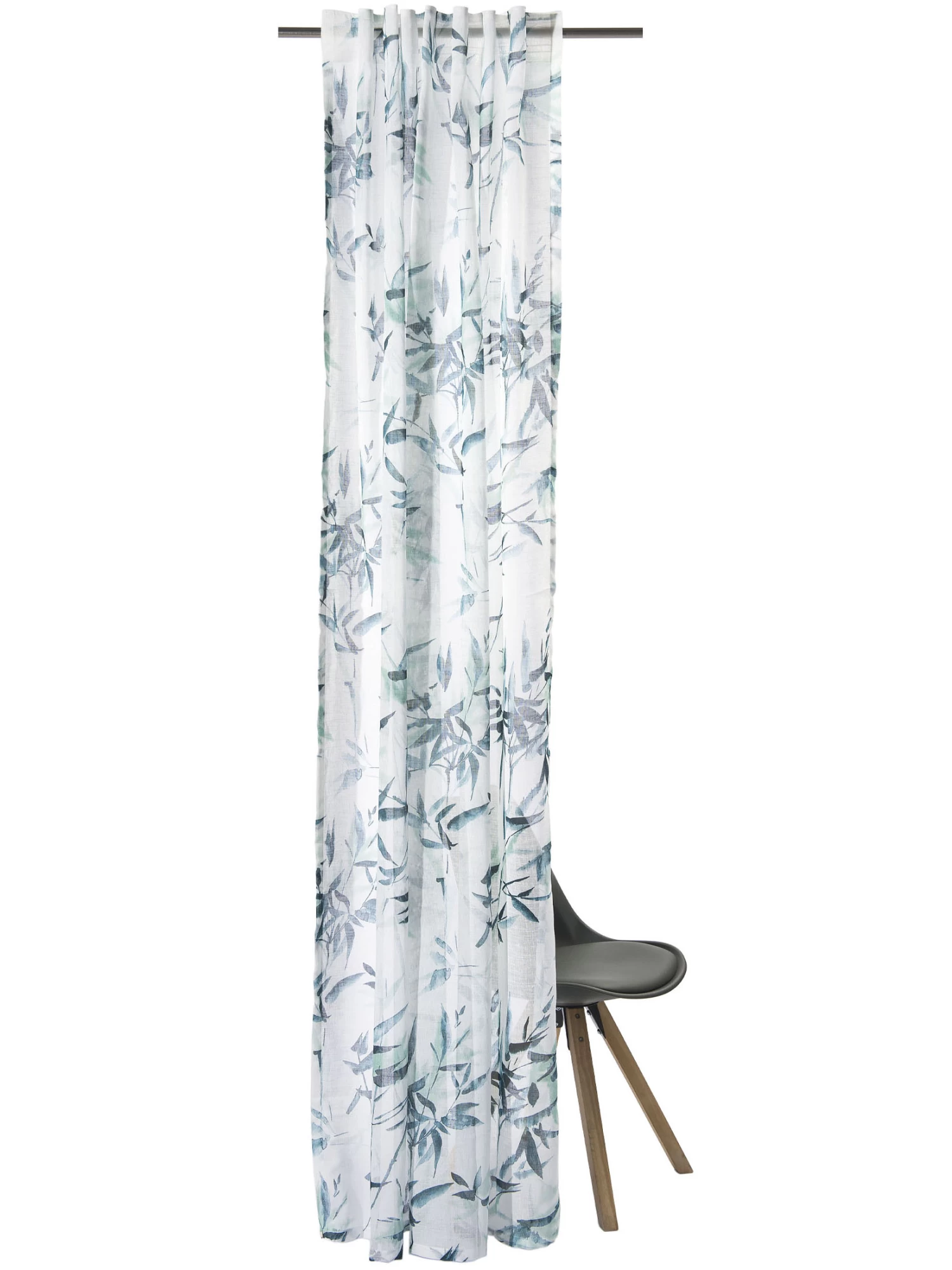 Vorhang Mit Gardinenband, Jade 5 Vorhang Mit Gardinenband, Jade – Bild 3