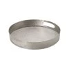 Deko-Tablett, Matt Silver -Teppichwelt Verkauf Liana Schale Silber MattSilver 30x30x42C5 per