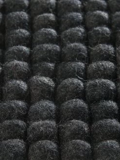 Topfuntersetzer, Black -Teppichwelt Verkauf Liesta Filzkugel Untersetzer schwarz Black lup