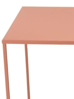 Tisch, Koralle -Teppichwelt Verkauf Liona Tisch Koralle 45x45 lup