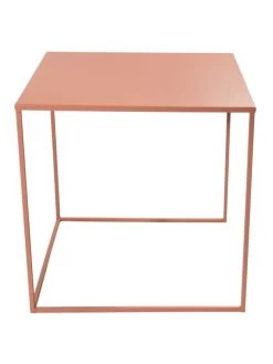 Tisch, Koralle -Teppichwelt Verkauf Liona Tisch Koralle 45x45 per